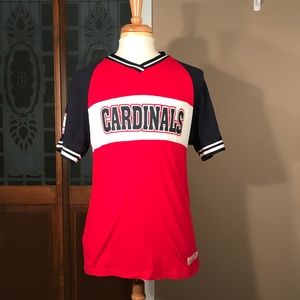 Mitchell & Ness St. Louis Cardinals V-Neck Tee